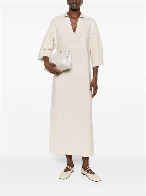 WOOL AND COTTON SHIRTDRESS