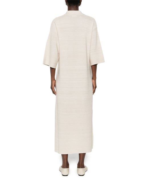 WOOL AND COTTON SHIRTDRESS