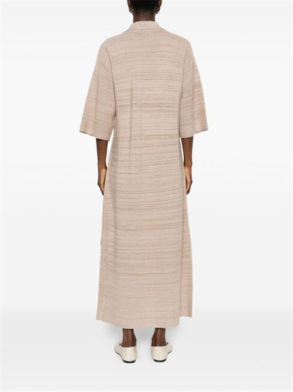 WOOL AND COTTON SHIRTDRESS