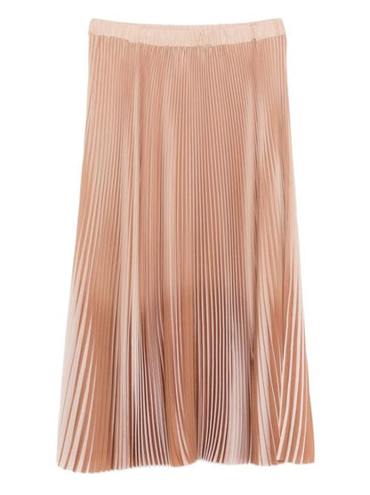 PLEATED LONG SKIRT