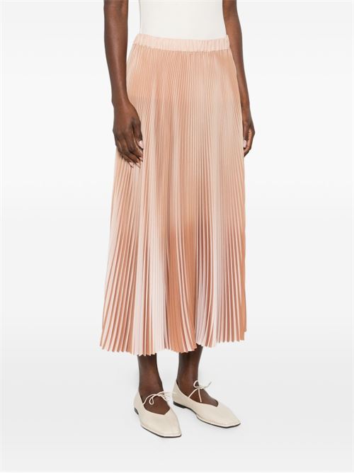 PLEATED LONG SKIRT