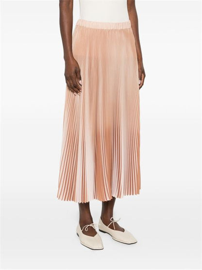 PLEATED LONG SKIRT