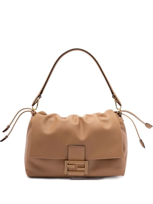 MAMMA BAGUETTE LARGE LEATHER SHOULDER BAG