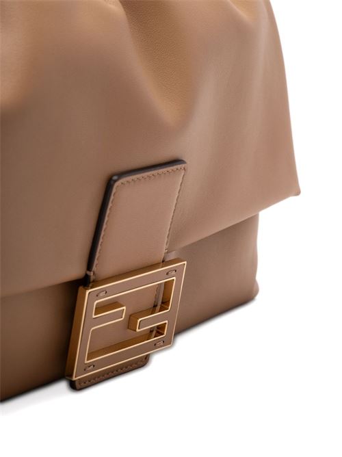 MAMMA BAGUETTE LARGE LEATHER SHOULDER BAG