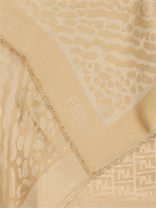 WOOL AND SILK SCARF