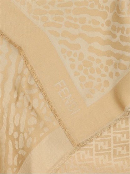WOOL AND SILK SCARF