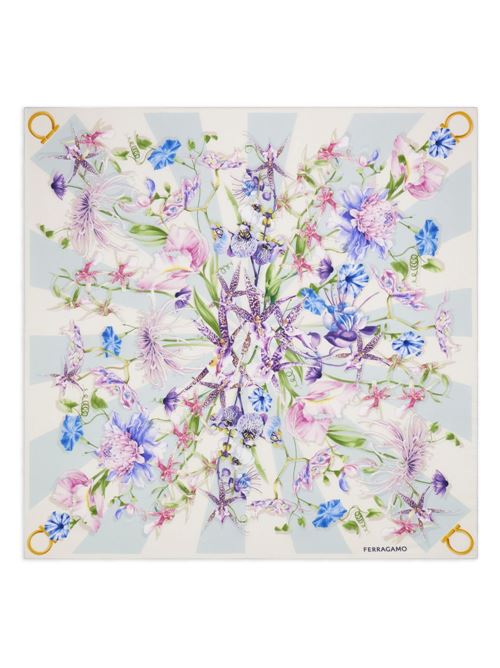 PRINTED SILK FOULARD