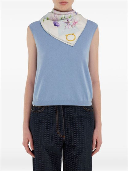 PRINTED SILK FOULARD
