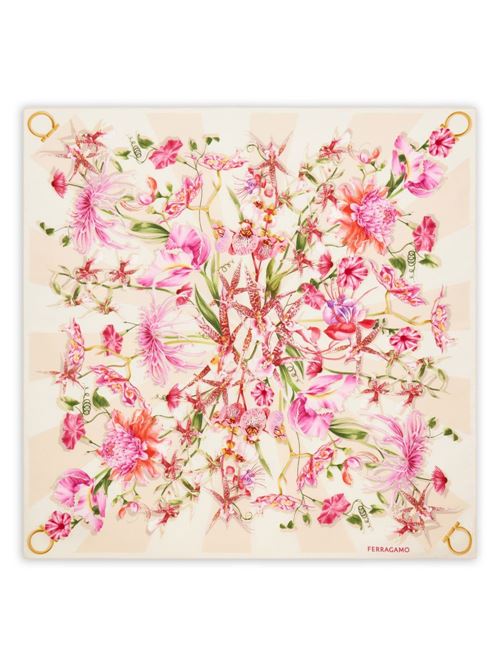 PRINTED SILK FOULARD