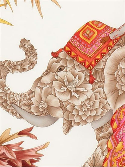 PRINTED SILK FOULARD