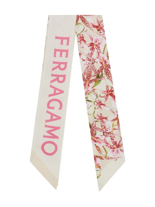 PRINTED SILK FOULARD