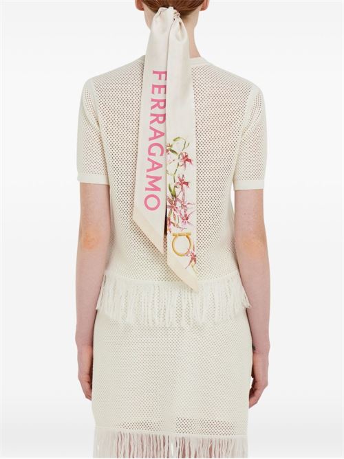 PRINTED SILK FOULARD