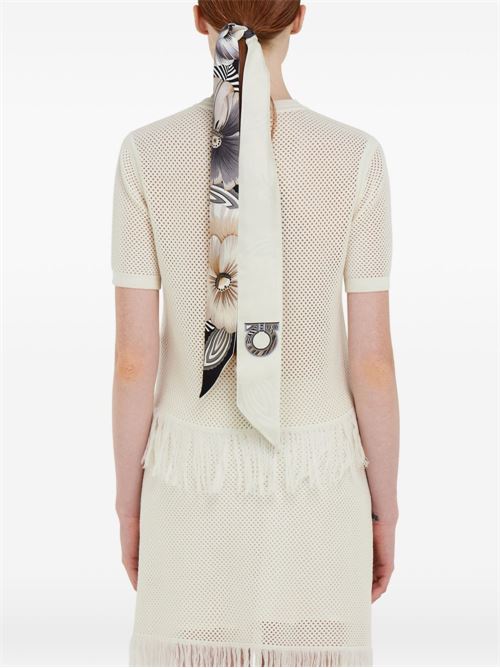 PRINTED SILK FOULARD