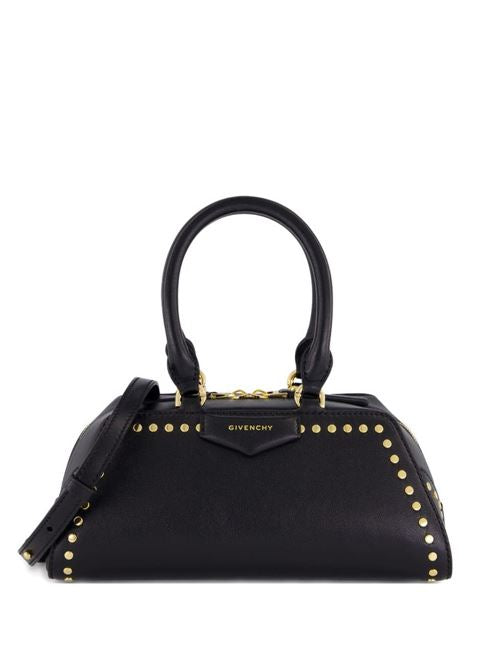 ANTIGONA EW MINI LEATHER HANDBAG