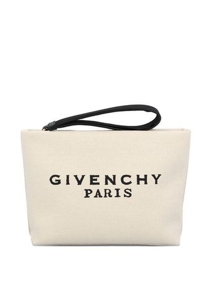 LOGO COTTON POUCH