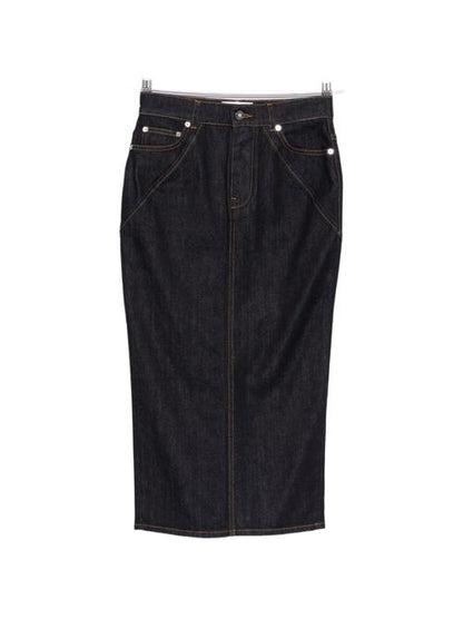 DENIM LONG SKIRT