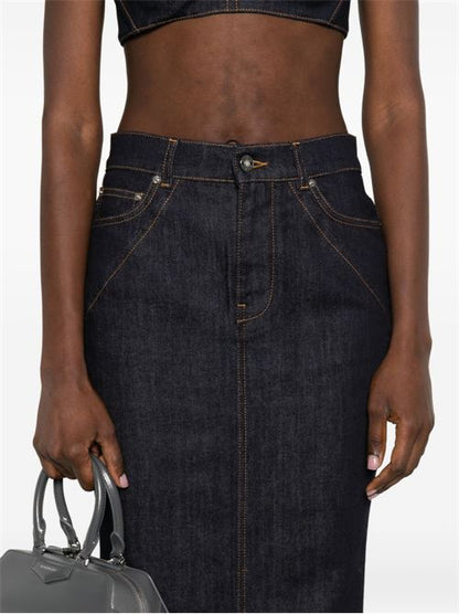 DENIM LONG SKIRT