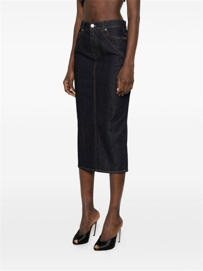 DENIM LONG SKIRT