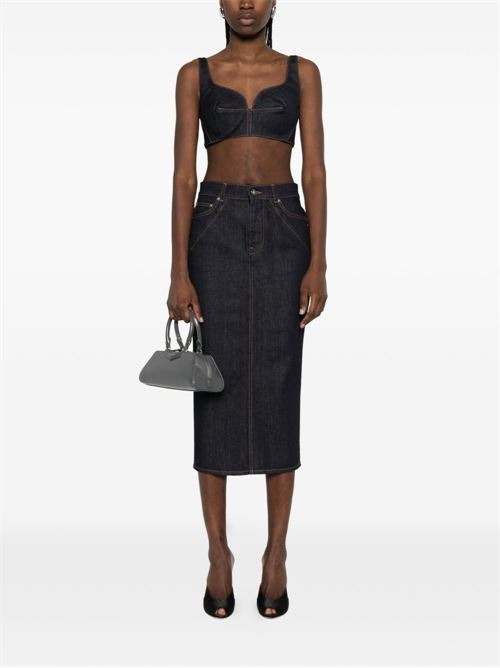 DENIM LONG SKIRT