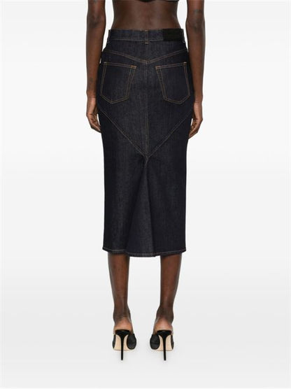 DENIM LONG SKIRT