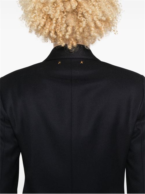 WOOL DOUBLE-BREASTED BLAZER JACKET