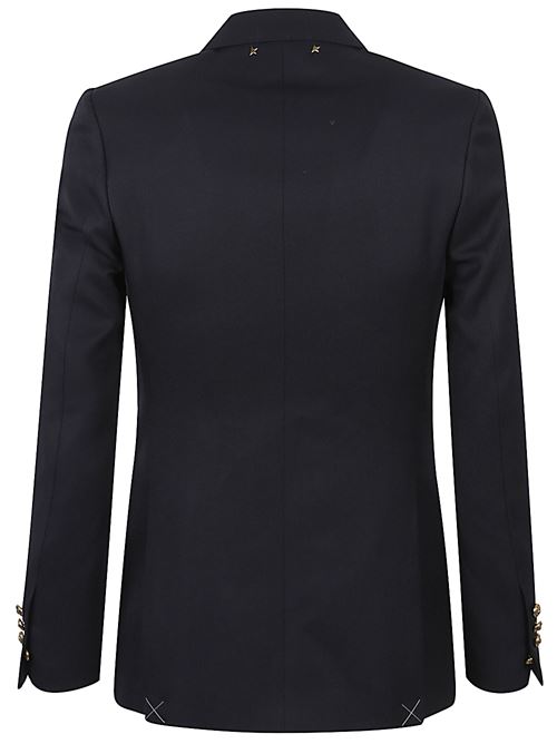 WOOL DOUBLE-BREASTED BLAZER JACKET
