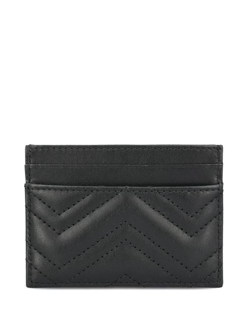 GG MARMONT LEATHER CARD CASE