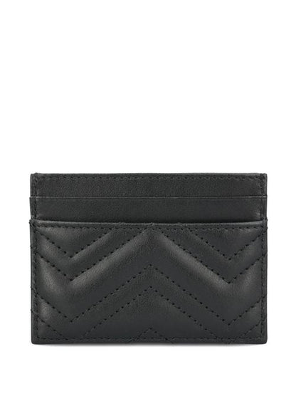 GG MARMONT LEATHER CARD CASE