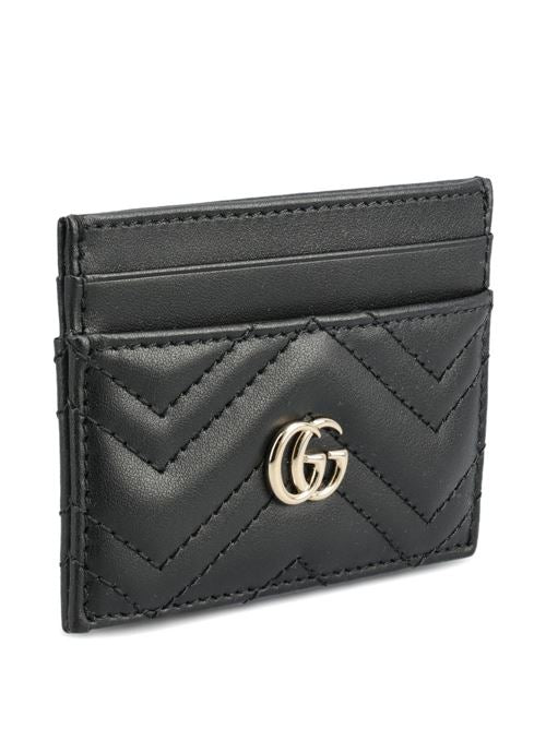 GG MARMONT LEATHER CARD CASE
