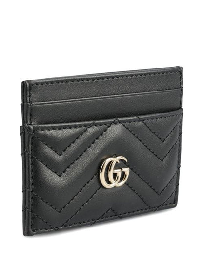 GG MARMONT LEATHER CARD CASE