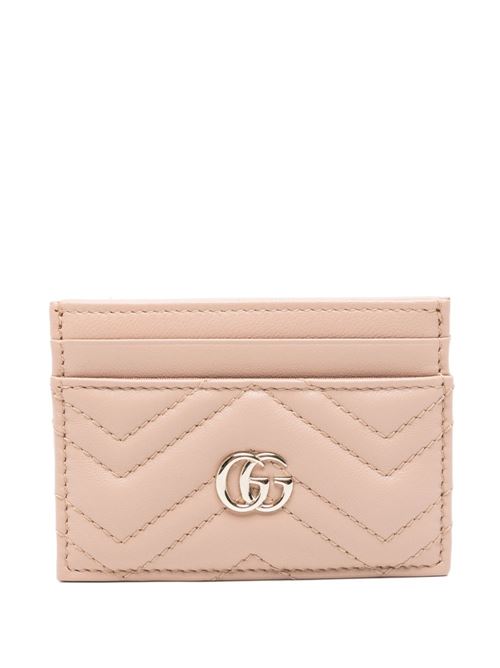 GG MARMONT LEATHER CARD CASE