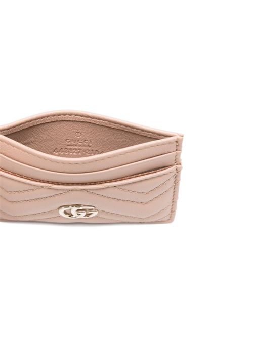 GG MARMONT LEATHER CARD CASE