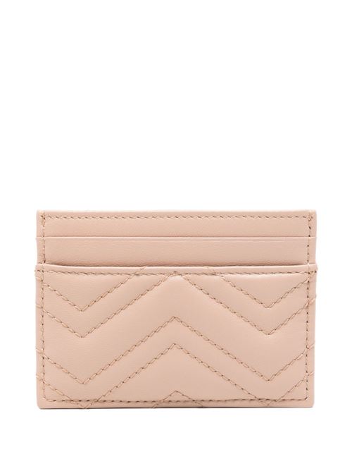 GG MARMONT LEATHER CARD CASE