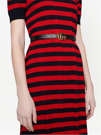 GG MARMONT LEATHER BELT