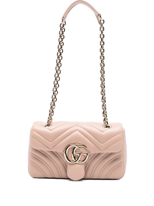 GG MARMONT LEATHER SHOULDER BAG