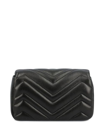 GG MARMONT LEATHER MINI BAG