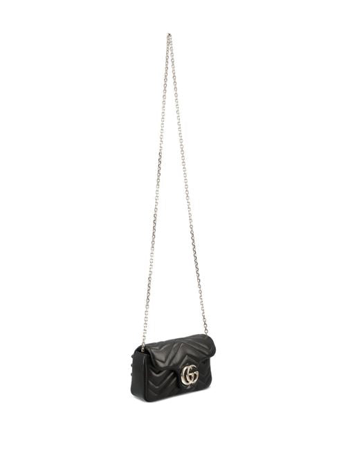 GG MARMONT LEATHER MINI BAG