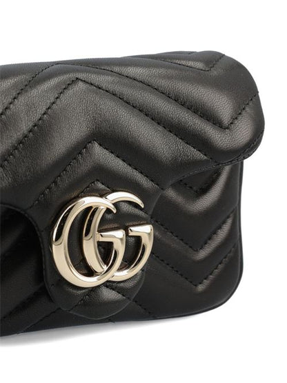 GG MARMONT LEATHER MINI BAG