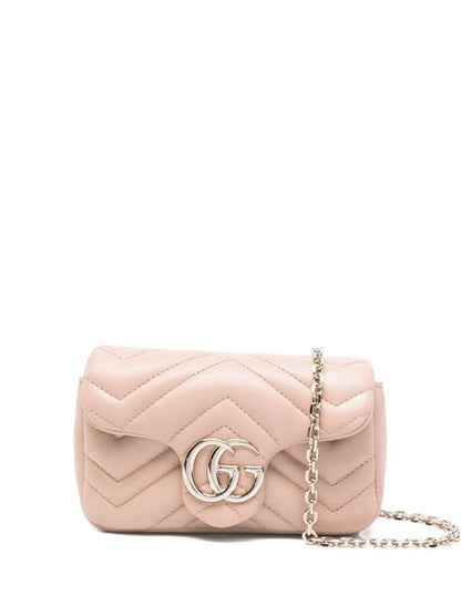 GG MARMONT LEATHER MINI BAG