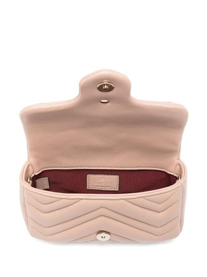 GG MARMONT LEATHER MINI BAG