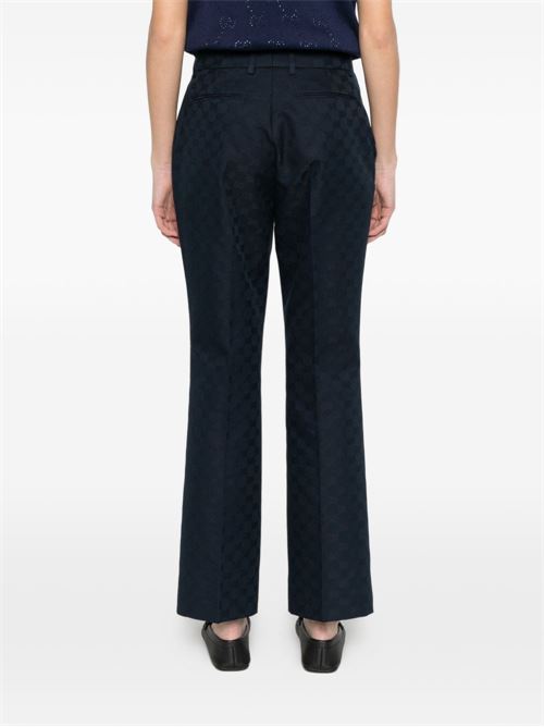 COTTON BLEND TROUSERS