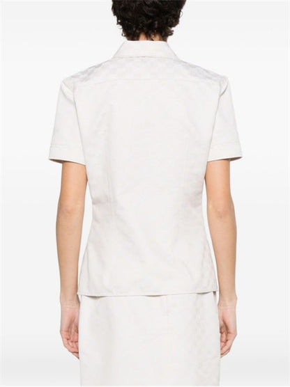 GG COTTON BLEND POLO SHIRT