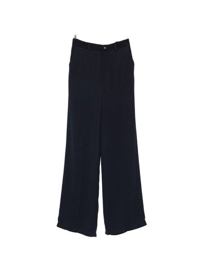 SILK BLEND TROUSERS