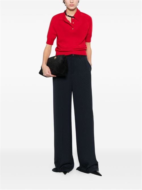 SILK BLEND TROUSERS