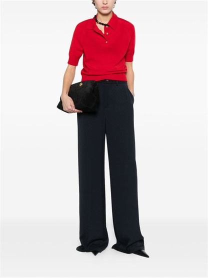 SILK BLEND TROUSERS