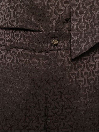 HORSEBIT SILK TROUSERS
