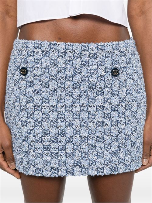 GG TWEED MINI SKIRT
