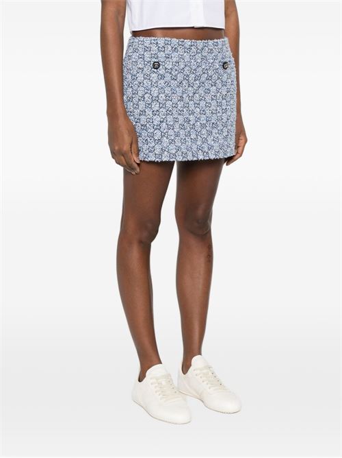 GG TWEED MINI SKIRT