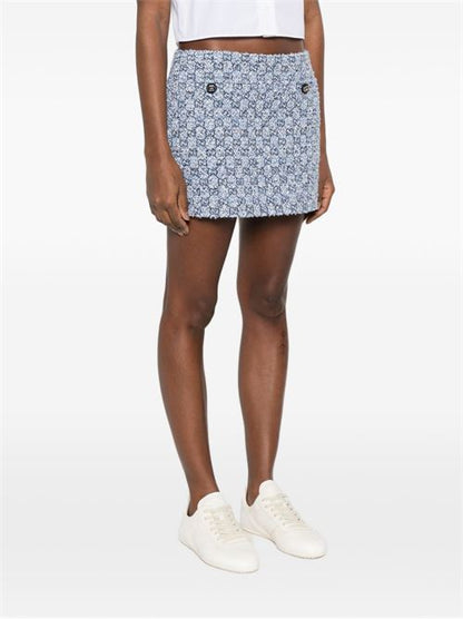 GG TWEED MINI SKIRT