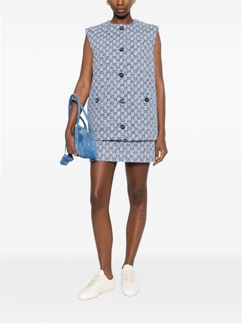 GG TWEED MINI SKIRT